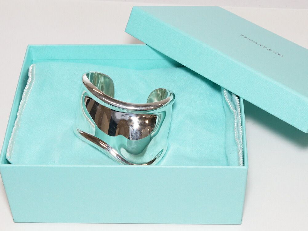 ティファニー バングル SV エルサペレッティ スモール ボーンカフ