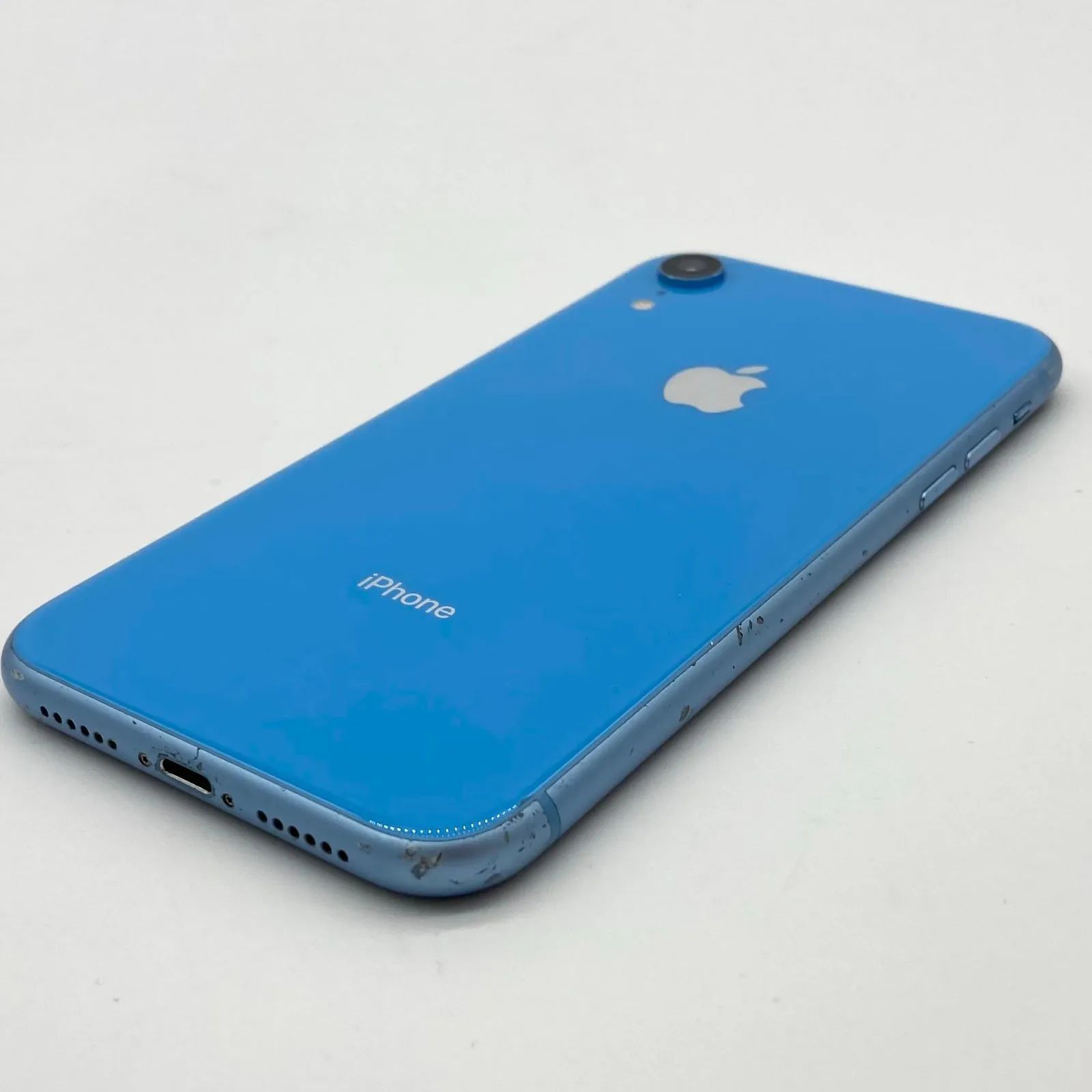 iPhone - ドコモ シムロック解除済 iPhone XR 128GB ブルー  ① SIMロック解除済】docomo iPhoneXR A2106 (MT0J2J/A) 128GB