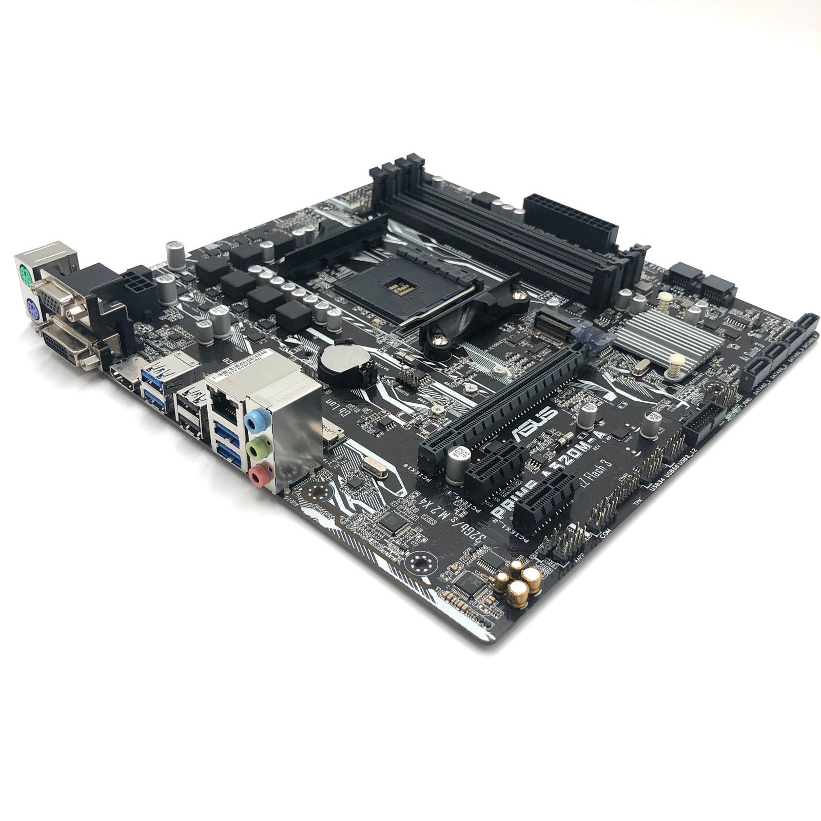 ASUS AMD A320 搭載 AM4 Socket 対応 マザーボード PRIME A320M-A 【microATX】 - メルカリ