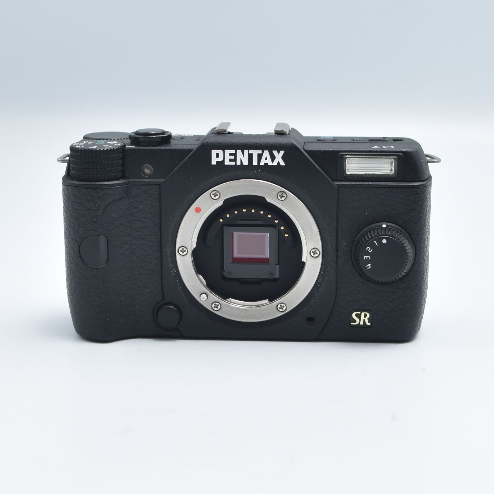B#7081 PENTAX ミラーレス一眼 Q7 ボディ ブラック Q7 BLACK BODY KIT  