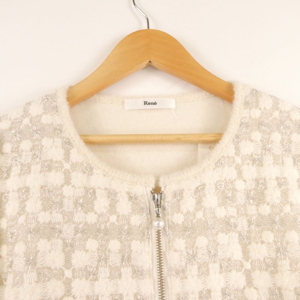 ♡Rene ニットワンピース♡ 美品 Rene ルネ ニット ワンピース 36 M ベビーアルパカ 他 長袖