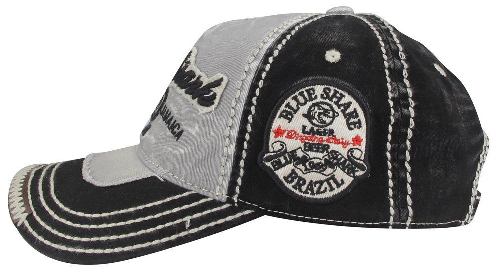 在庫 JAMAICAIワッペン刺繍POLOキャップ