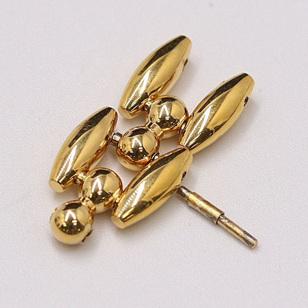 グッチ チェンジベゼル 純正コマ 2コマ ゴールドカラー 9mm レディース