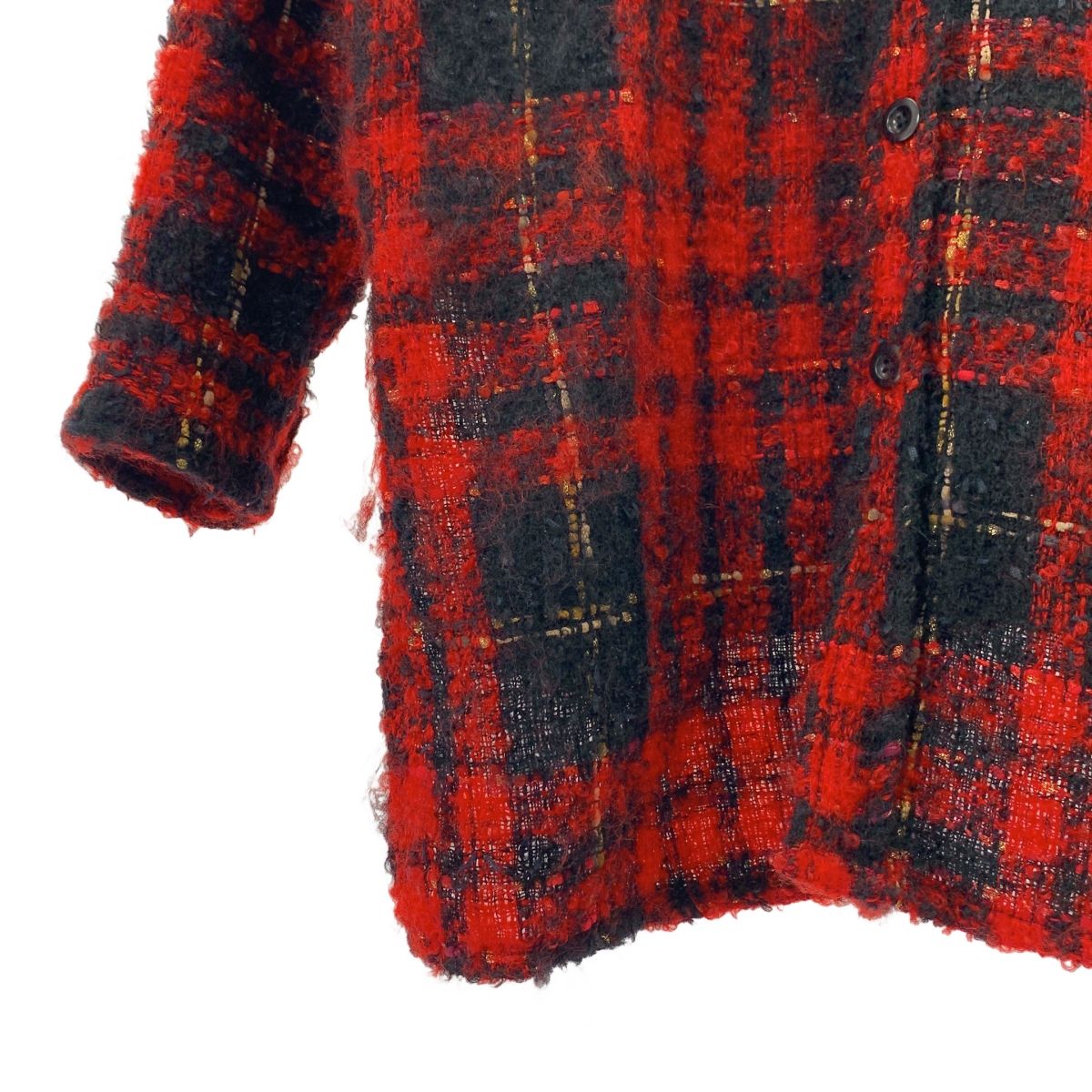 FAITH CONNEXION / フェイス・コネクション | TWEED OVERSIZE SHIRT