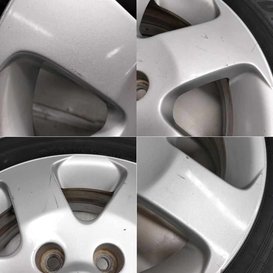 ２／２ コーォ 日産純正アルミ＆スタッドレス４本セット 送料込み 2／2 コーォ 日産純正アルミ＆スタッドレス4本セット 送料