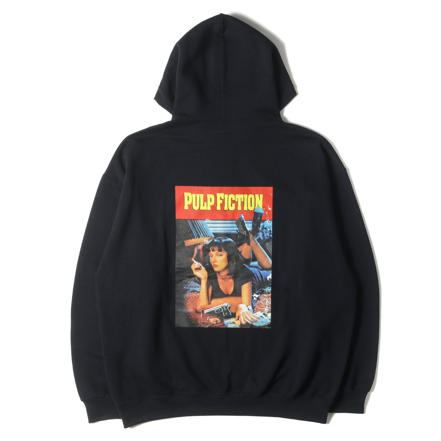 wackomaria pulpfiction スウェット M WACKO MARIA/PULP FICTION / SWEAT SHIRT（BLACK）［クルー