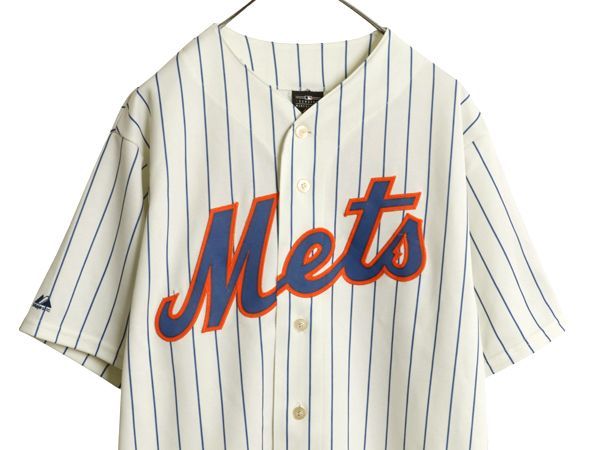 メッツ ベースボール シャツ メンズ L 程/ MLB オフィシャル