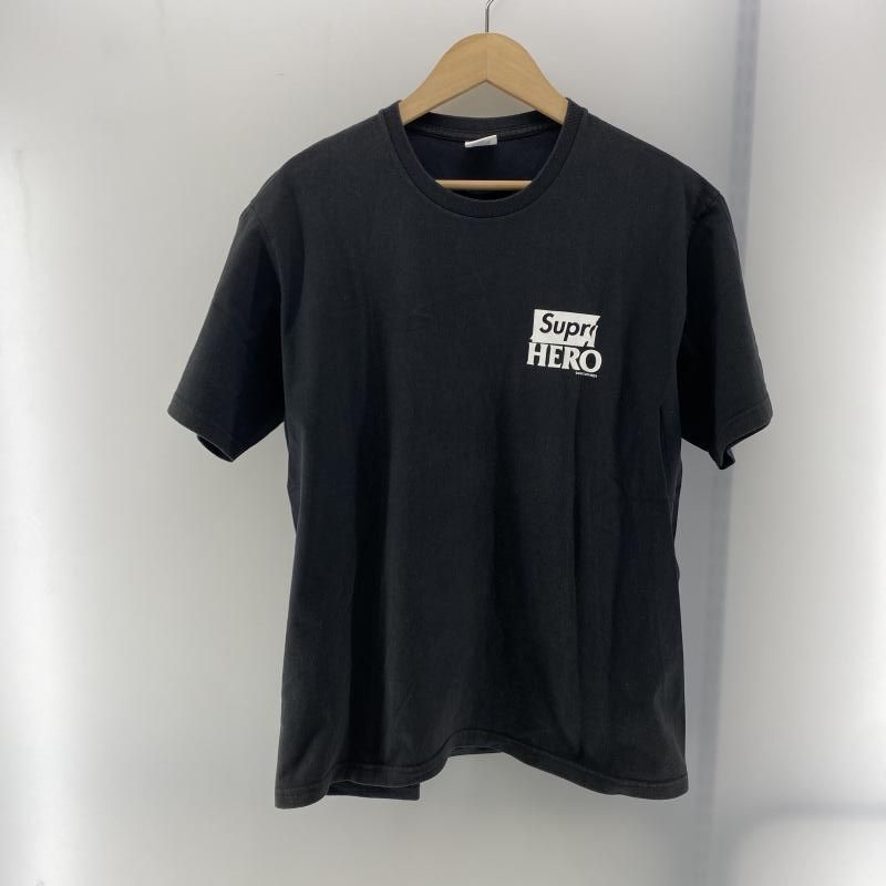 【中古】Supreme 16ss ANTIHERO Dog Tee M ブラック シュプリーム[24]