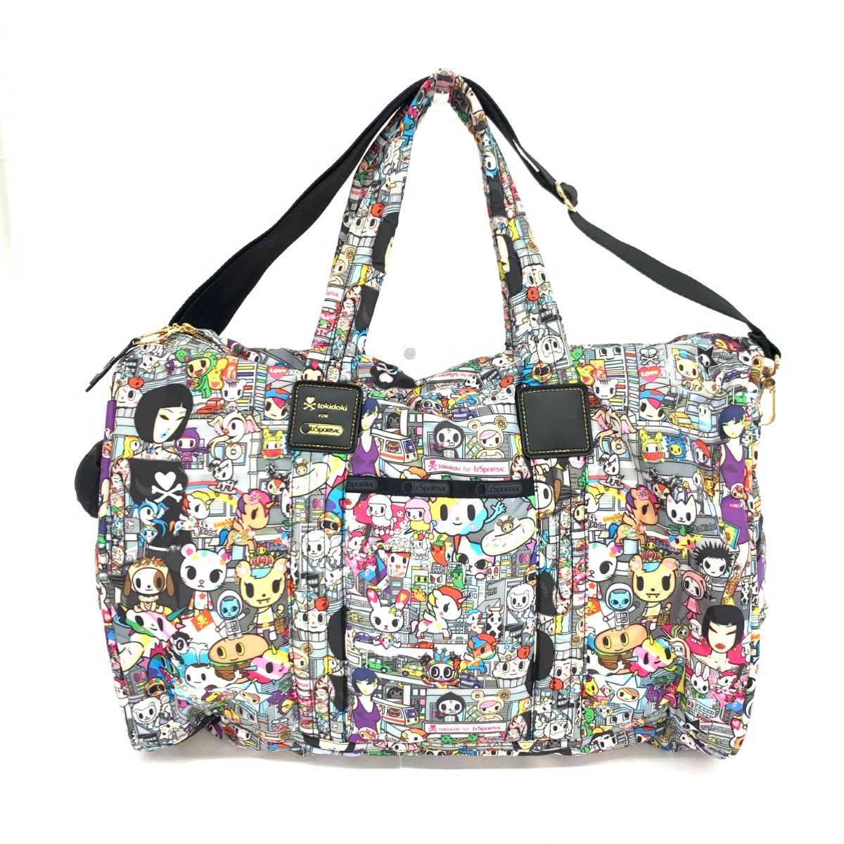 美品 tokidoki for LESPORTSAC トキドキフォーレスポートサック 2WAYボストンバッグ マルチカラー ナイロン レディース  240001106547 - メルカリ