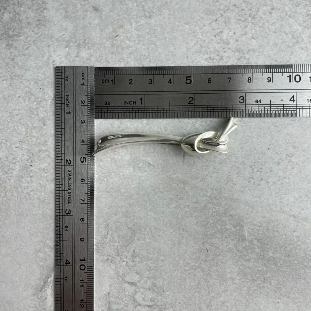 ティファニー 希少 リボン ノット ブローチ MM1fe 希少 ティファニー