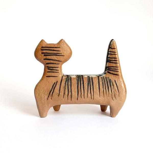 ヴィンテージオブジェ Lisa Larson Katt（丸まった猫） リサ・ラーソン