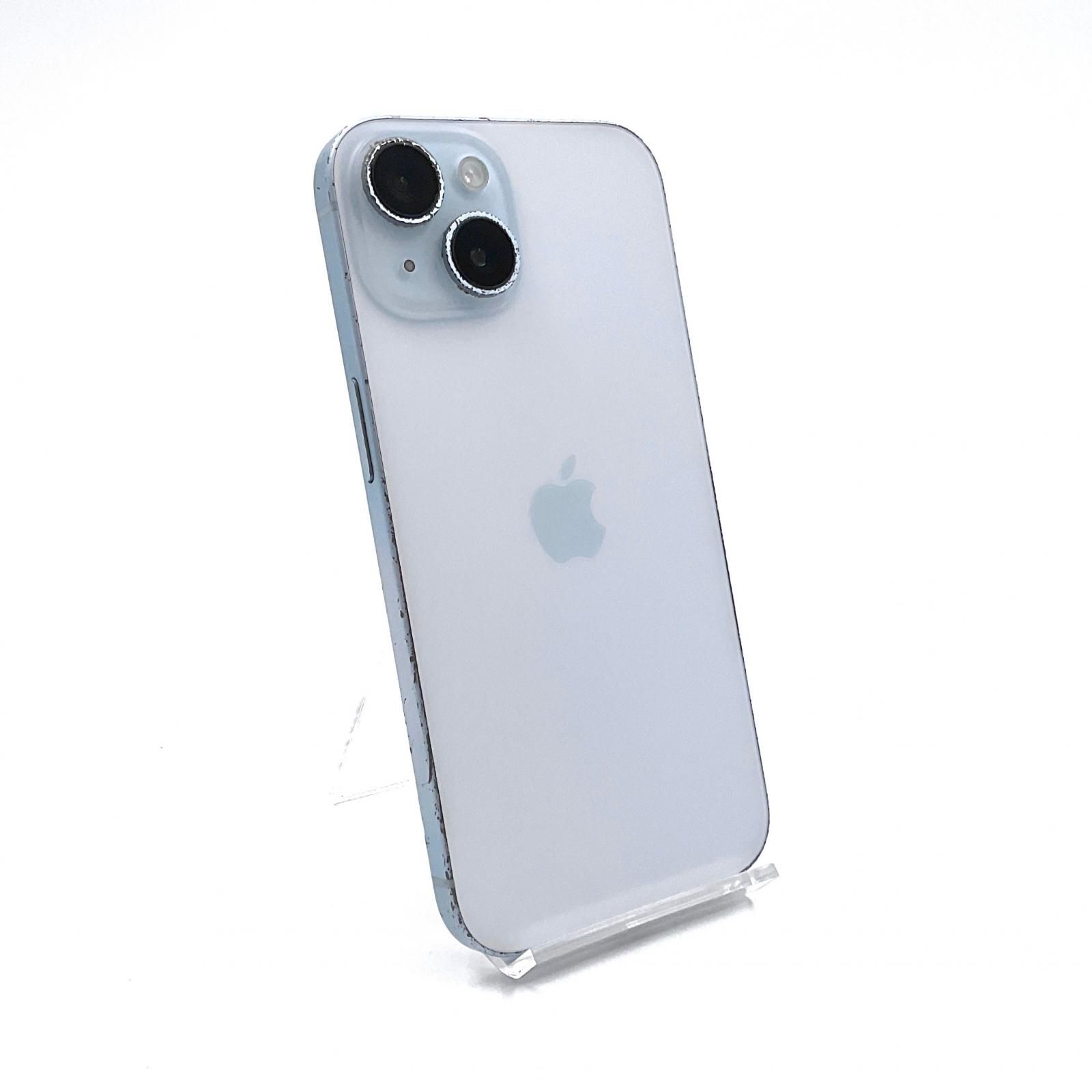 最速発送】Apple iPhone 15 128GB ブルー Softbank 79%【難有