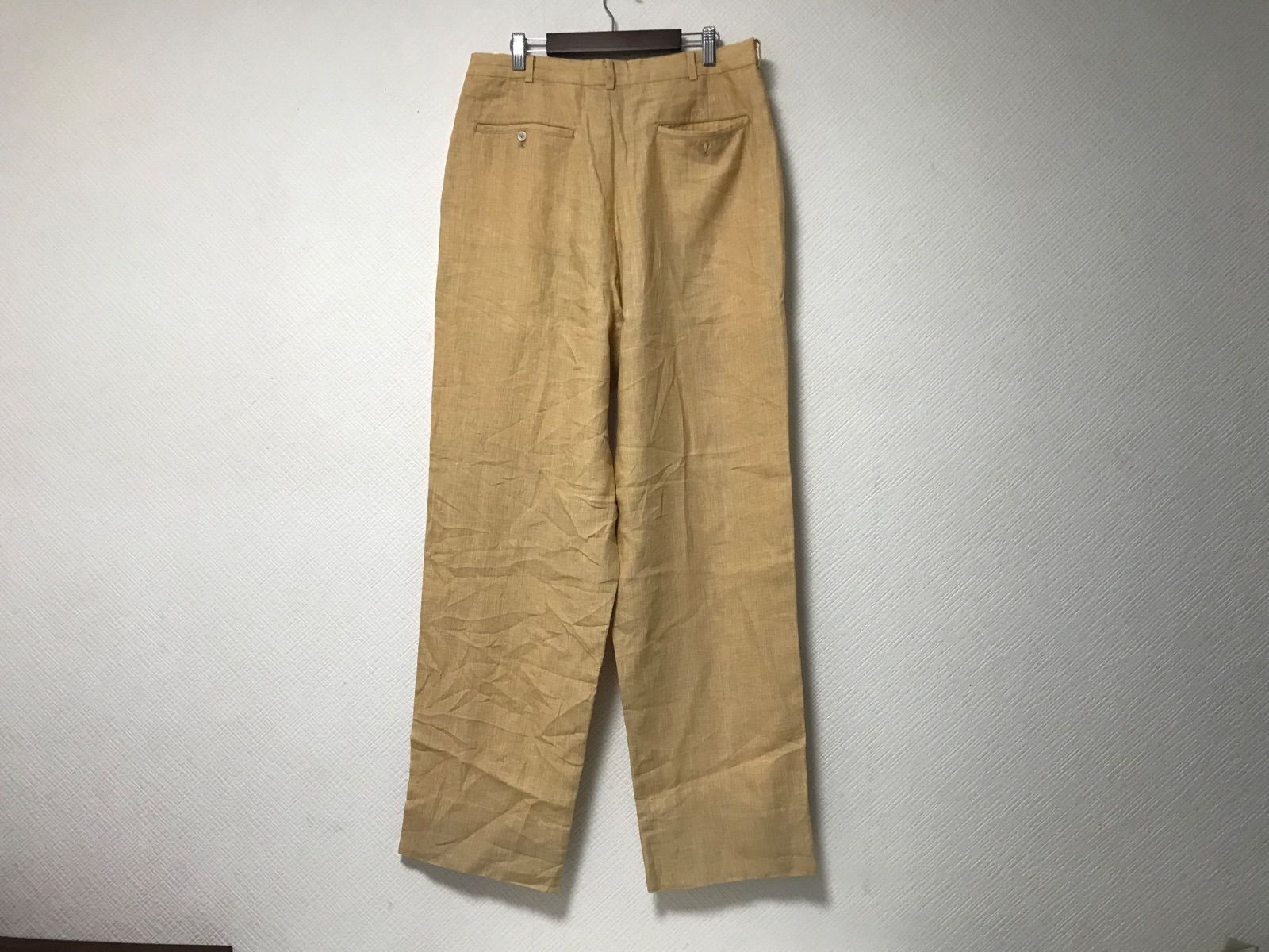 パパス プラス ソルビアッティリネン￼テーラードジャケット サイズL麻papas papas 麻 夏用 パパス プラス ソルビアッティリネン￼テーラード