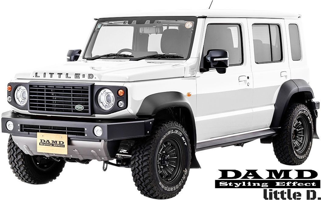 新品　DAMD JIMNY little D マッドフラップ　ジムニー DAMD(ダムド) little D. リトルD マッドフラップ ジムニーJB64W