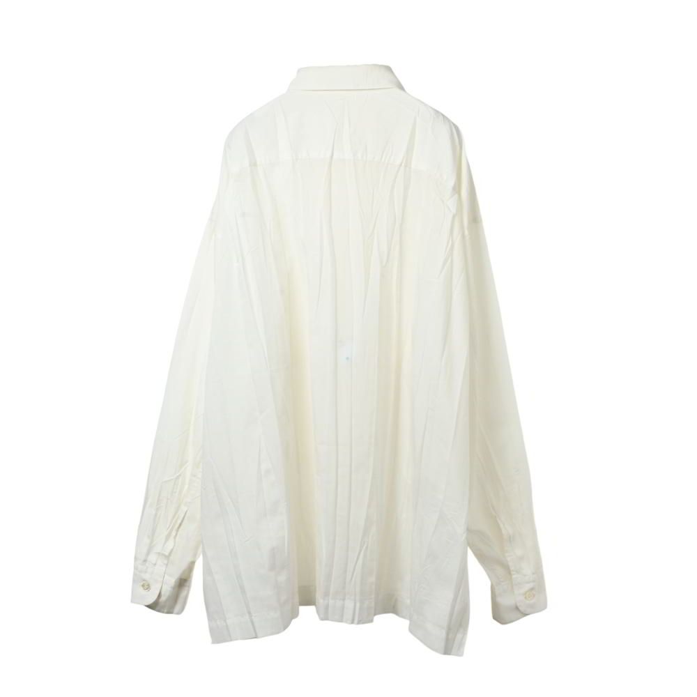 ISSEY MIYAKE しわ加工ホワイトシャツ ISSEY MIYAKE しわ加工ホワイトシャツ ISSEY MIYAKE 1990SS シワ