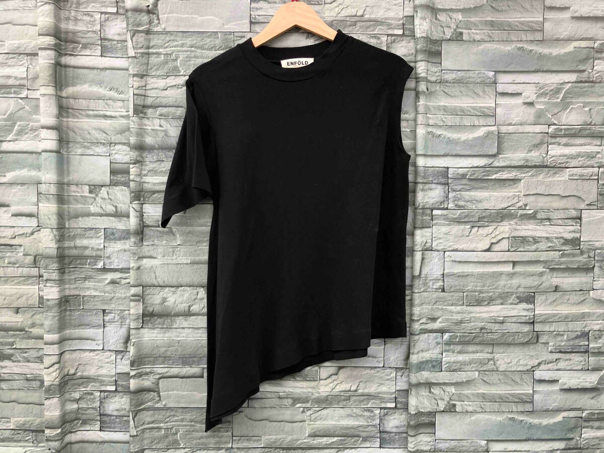 美品✨エンフォルド ライトポンチアシンメT/SH ブラック