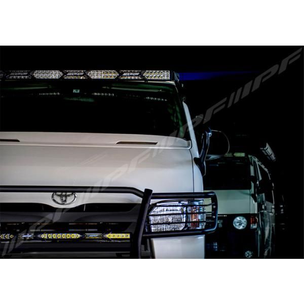 ハイエース レジアスエース ワイドボディ 取付ブラケット IPF 652SD 600S 50インチ フォグランプ 作業灯 LED 652HAW2 E1E1