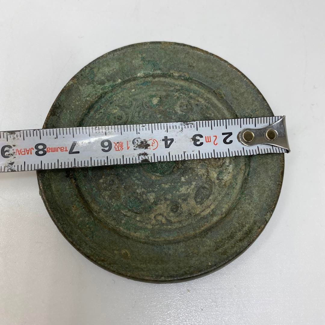 中国漢時代　古銅古鏡　タニチ　148g 東さ6-1203⑤ 中国漢時代 古銅古鏡 タニチ 148g 東さ6-1203⑤ - メルカリ