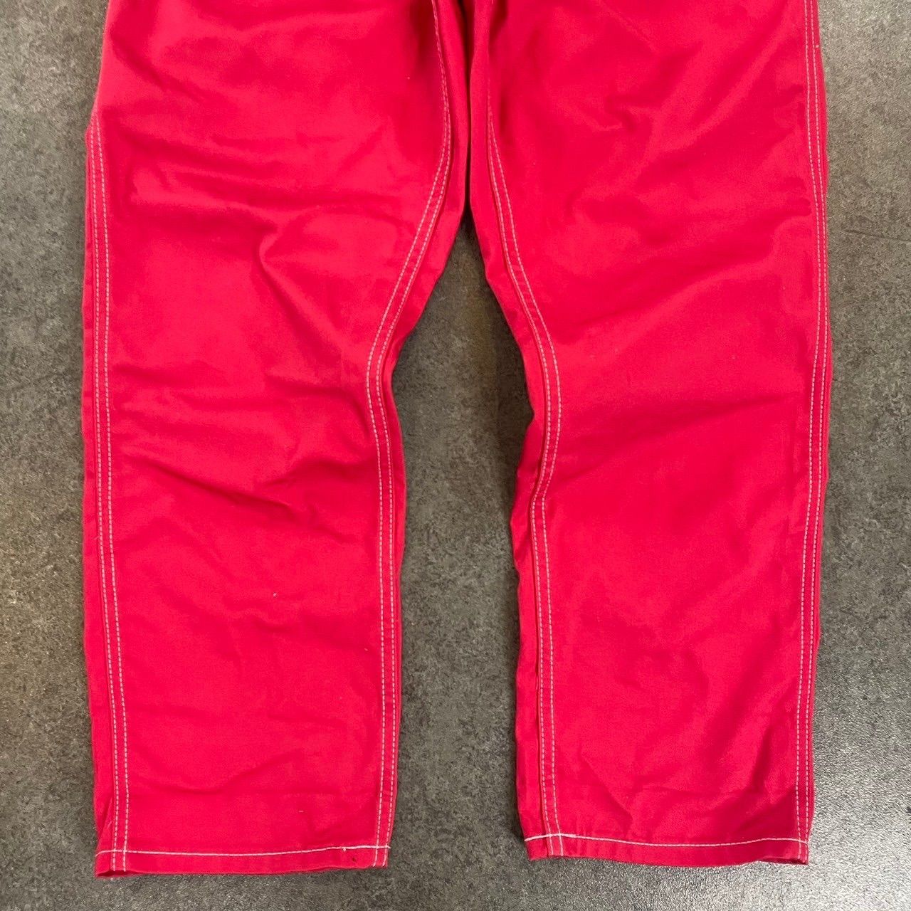 エクストララージ　オーバーオール X-LARGE XLARGE Denim Overall Red エクストララージ デニム