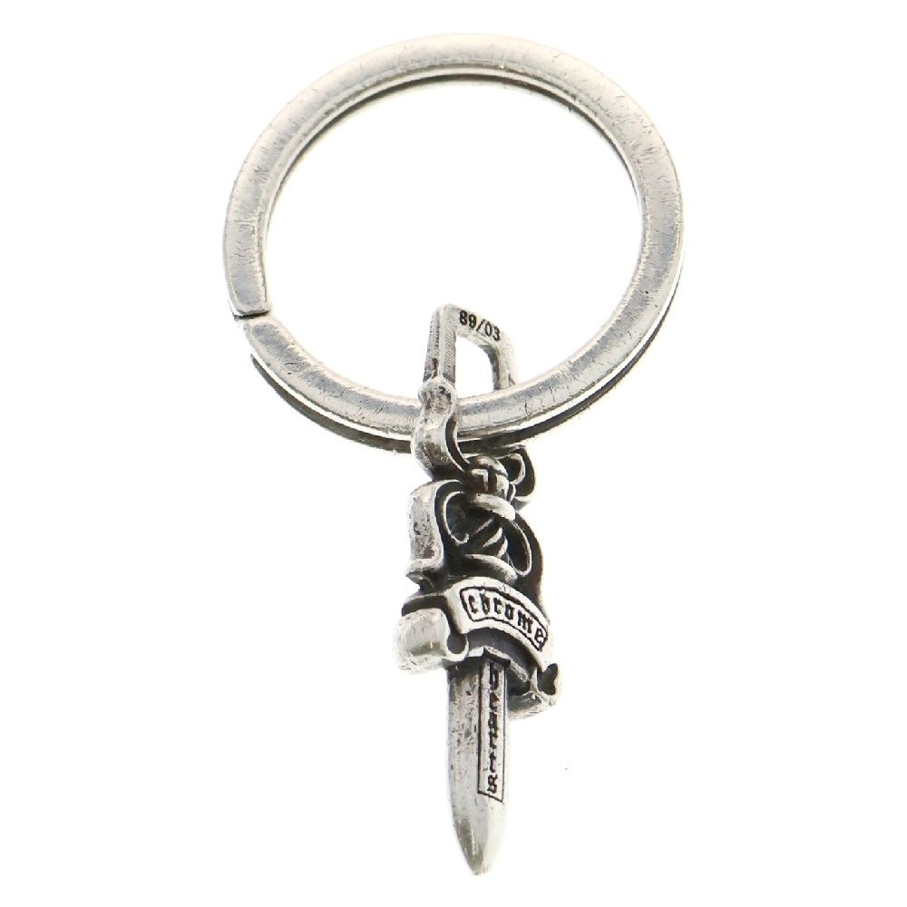 CHROME HEARTS クロムハーツ RNG-No5 DGGR 5ダガー キーリング シルバー
