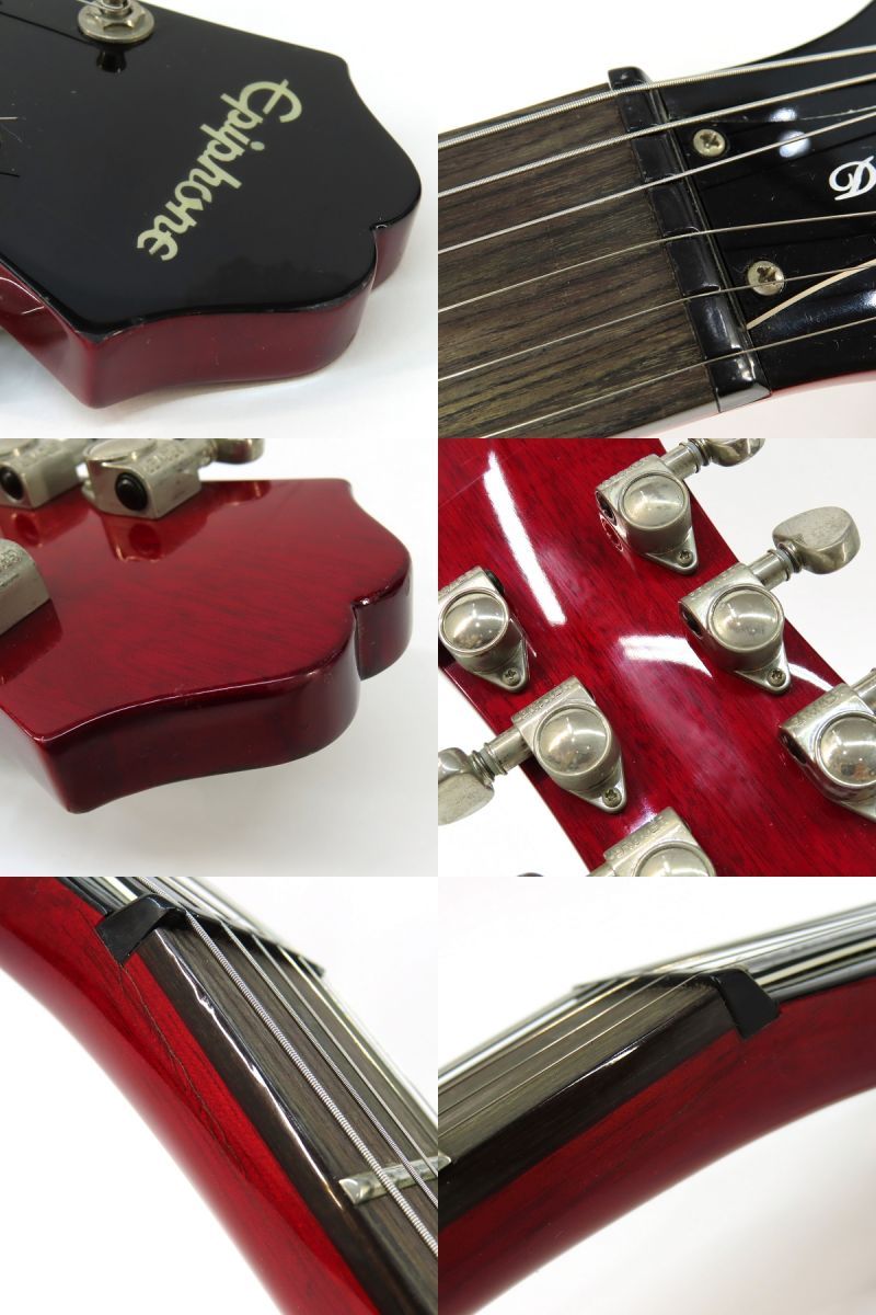 エレキギターエピフォン　　　　 Dot CH 美品 Epiphone エピフォン Dot CH セミアコ エレキギター ※中古
