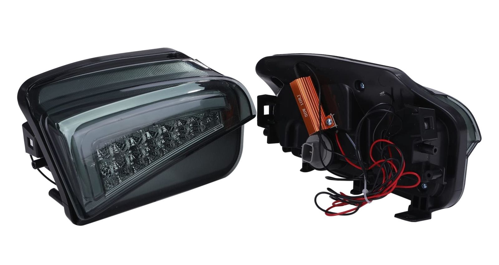 プリウス30系 ZVW30 後期 スモークレンズ ファイバー LEDデイライト