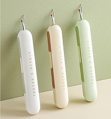 【在庫処分】【3個セット】糸かけ 糸通し器 ミシン 糸抜き 糸外し 2 in 1 ミシン針糸通し 手縫い用針糸通し 針糸通し 糸通しスレダー 刺しゅう用具 DIY 裁縫道具 抜糸器 クロスステッチ アクセ