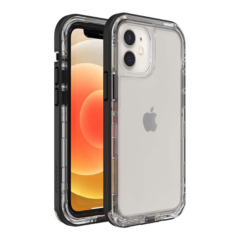 LIFEPROOF NEXT iPhone12mini クリアケース スリム 米軍mil規格 衝撃吸収 防塵 防雪 耐衝撃 保護 BLACK CRYSTAL 日本正規代理店品