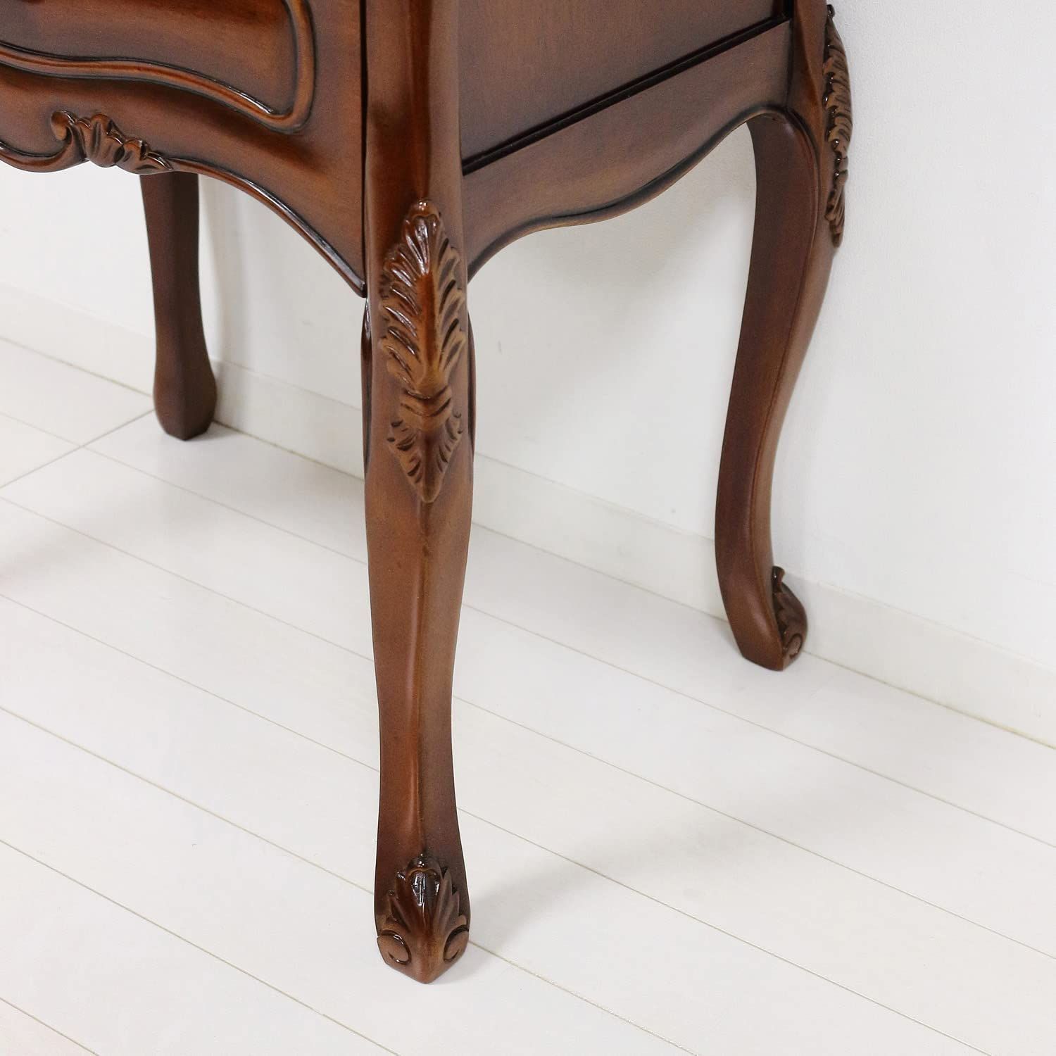 チェスト 完成品 引き出し ヨーロピアン マホガニー 天然木 サイドチェスト 2段チェスト ルイ クロシオ Kuroshio WWW_KANDAIZUMI_COM