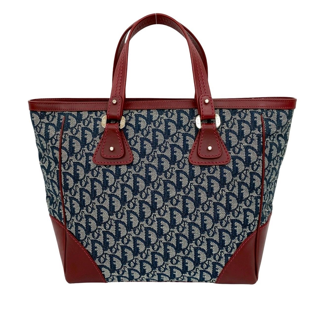 極 美品 Christian Dior ディオール ロゴ トロッター 柄