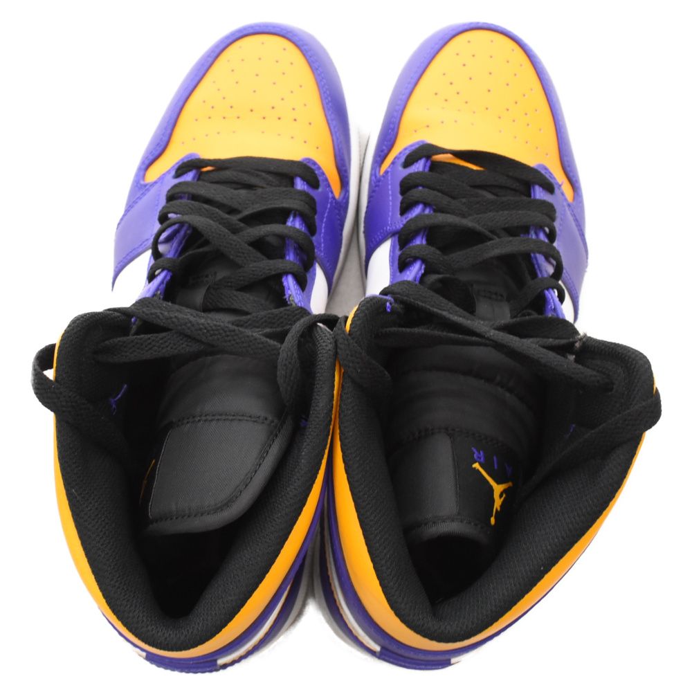 NIKE (ナイキ) AIR JORDAN 1 MID Lakers エアジョーダン1 レイカーズ