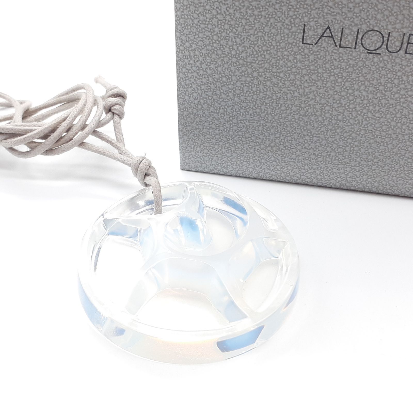 LALIQUE ラリック ネックレス ペンダント オパールセント