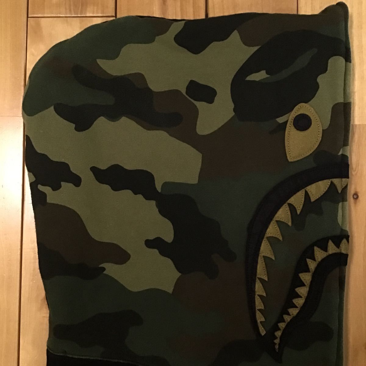 ☆XL☆ Undefeated × BAPE シャーク パーカー shark full zip hoodie a 