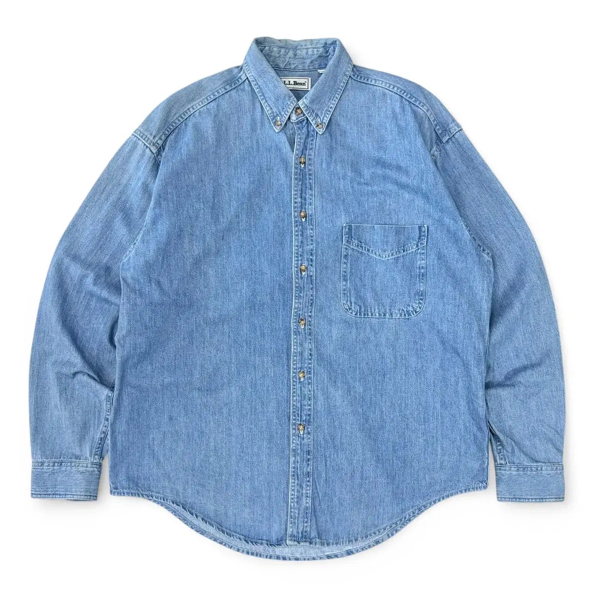 90 ' s L.L.Bean(L・L・ビーン) デニム シャツ L