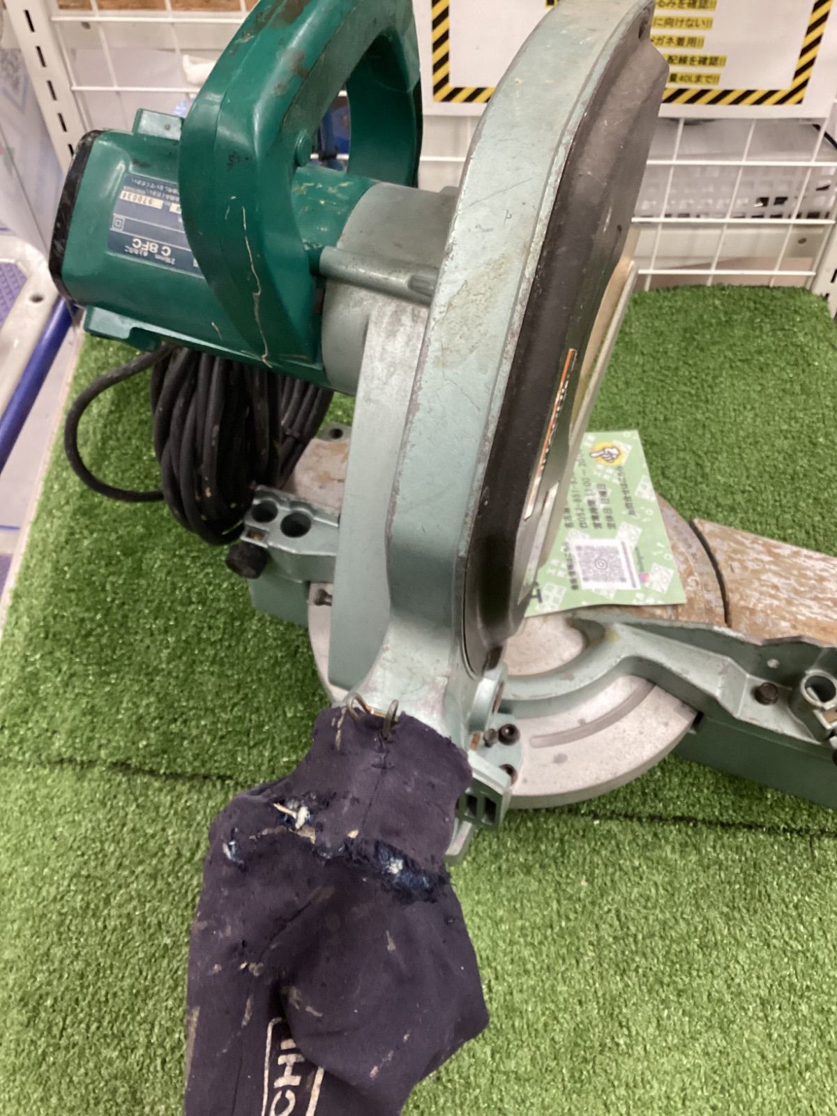 中古B】HiKOKI(日立工機) 216㎜卓上丸のこ C8FC カーボン切れあり