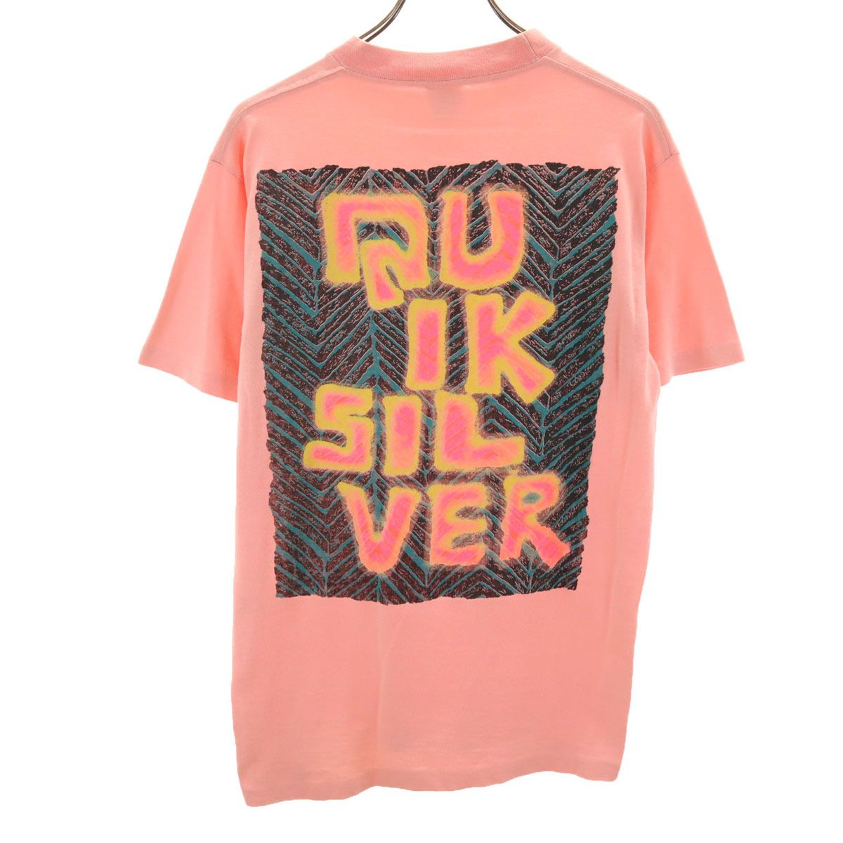 Quiksilver クイックシルバー 90s USA製 オールド バックロゴ 半袖 T 