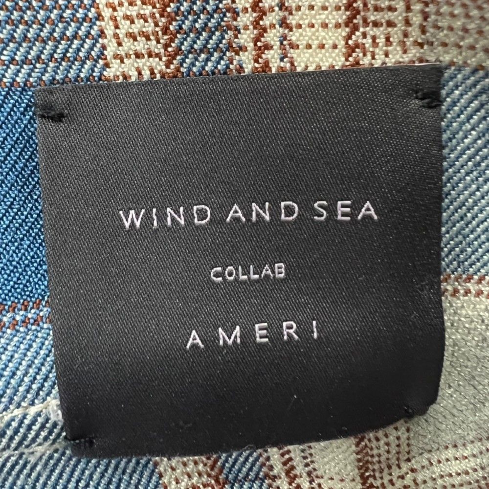 【美品】AMERI WIND AND SEA CHECK PANTS AMERI WIND AND SEA CHECK PANTS
