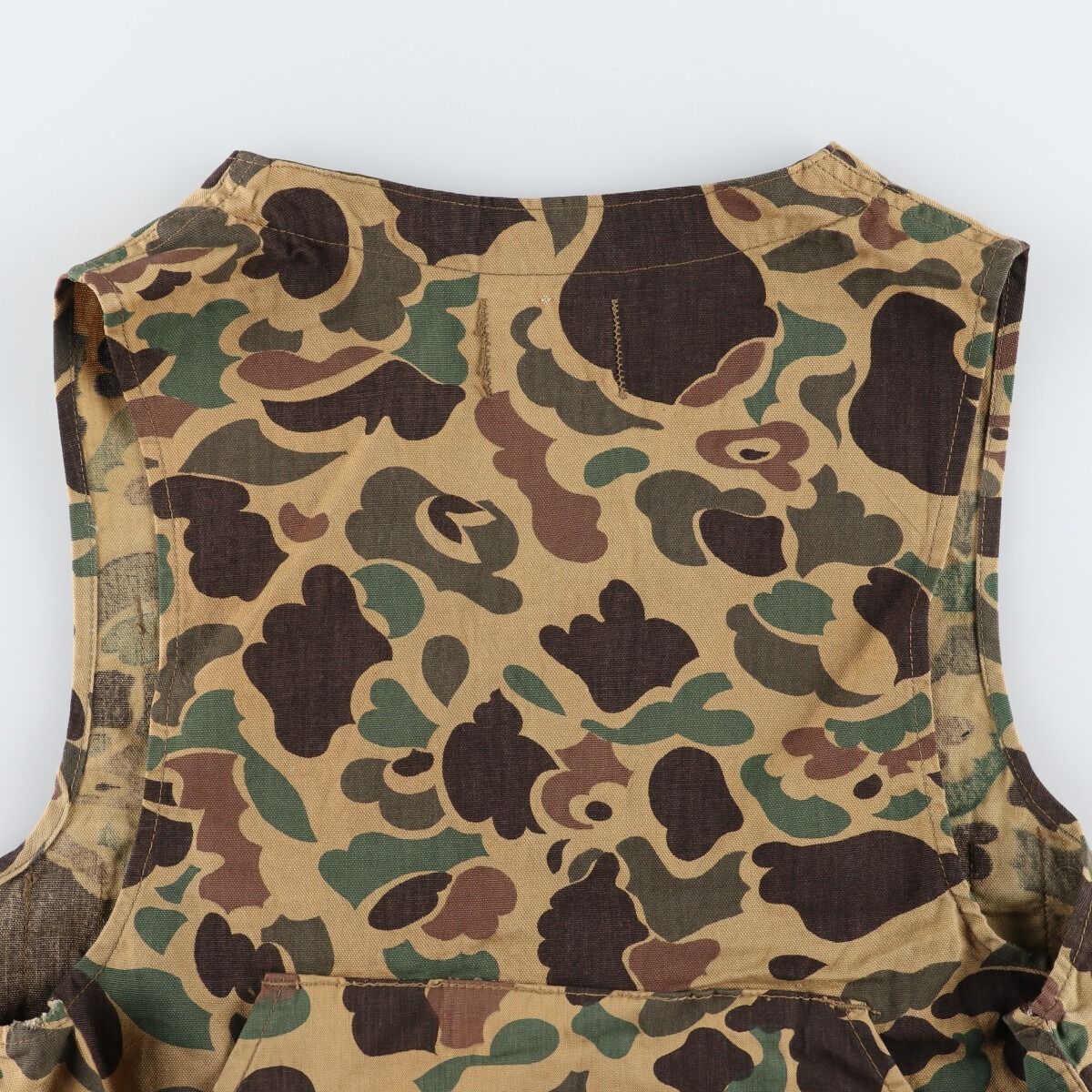 Y*N様 80s BLACK SHEEP BRAND ダックハンターカモ ベイカ 70-80's Black Sheep Duck Hunter Camo Hunting Vest XL