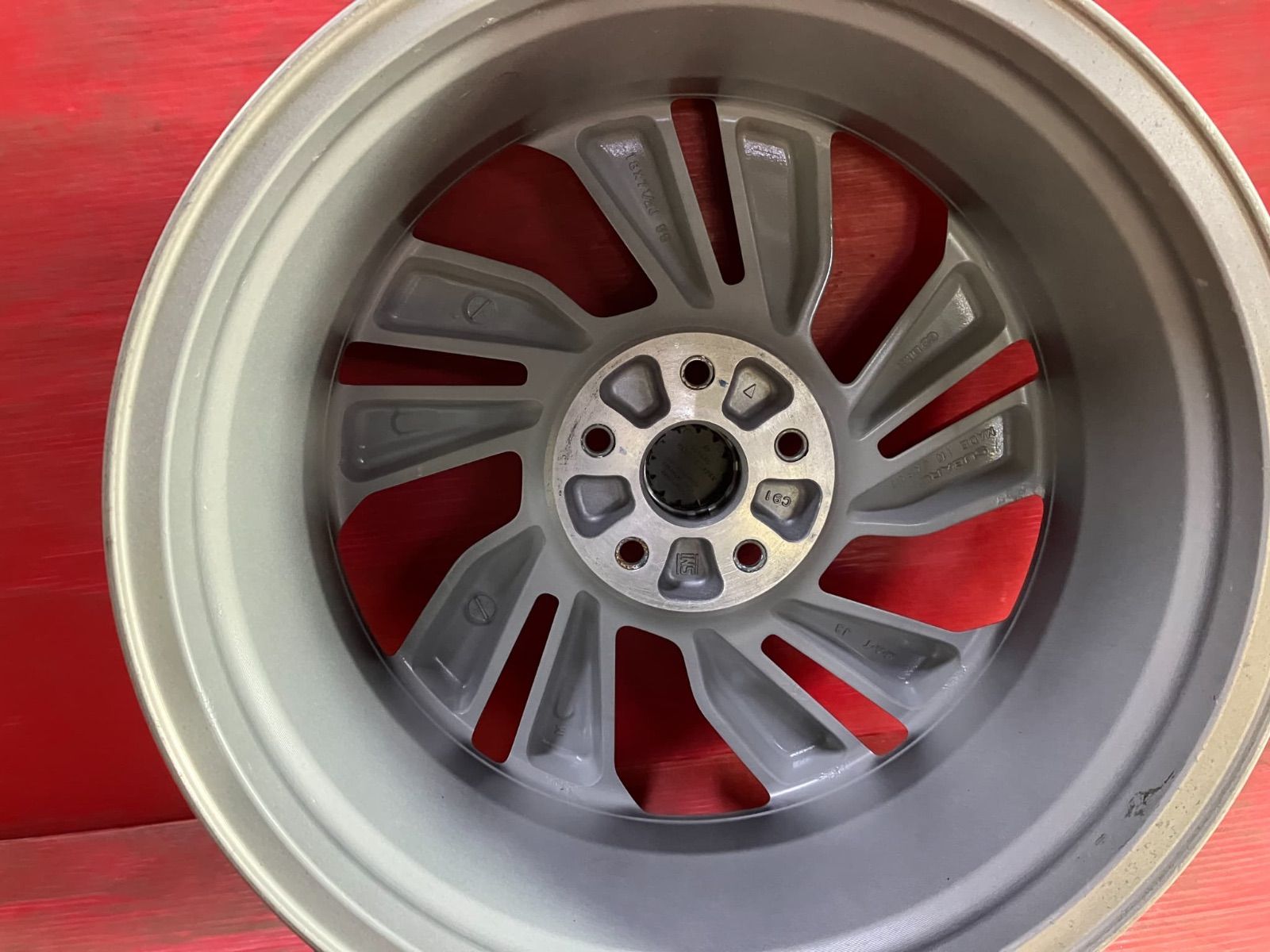 ホイール 18x7.5 55 114.3 5H スバル VM系 レヴォーグ後期純正 4本SET FFCRYSTALESIA_COM