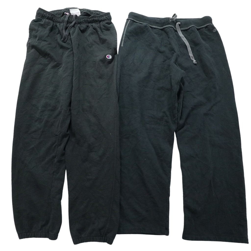 古着卸 チャンピオン スウェット パンツ 8枚セット メンズ XL ジョガーパンツ ワイド ルームウェアー 古着 NC0820