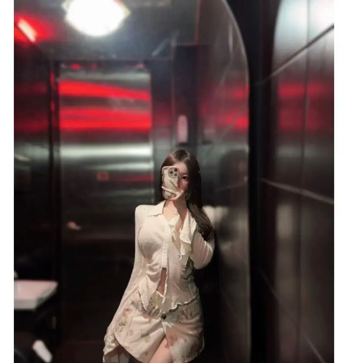 ロゼドU Vネック カーディガン Tシャツ