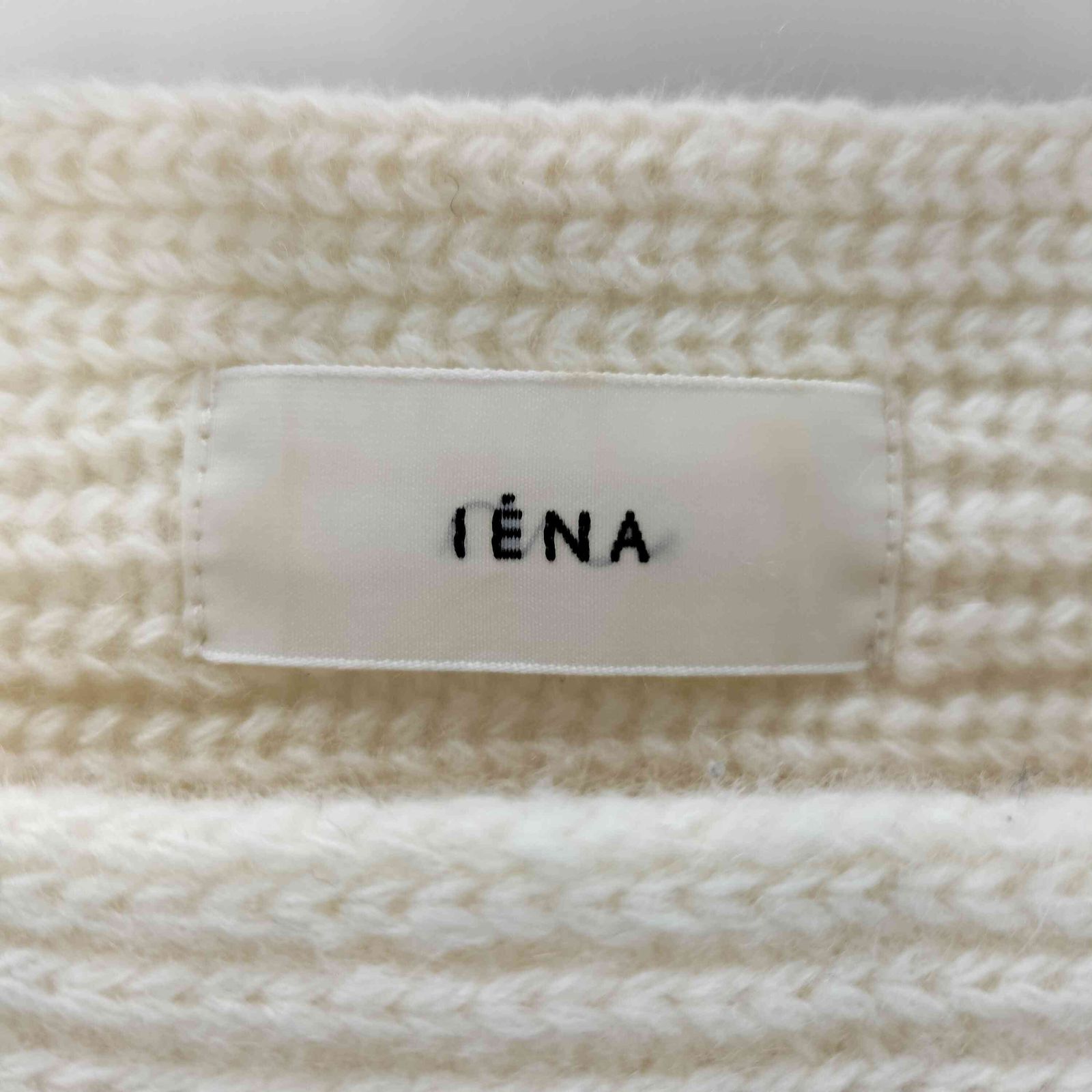 美品★イエナ IENA ウールカシミヤ 畦ホールプルオーバー ボートネック 美品☆イエナ IENA ウールカシミヤ 畦ホールプルオーバー ボート