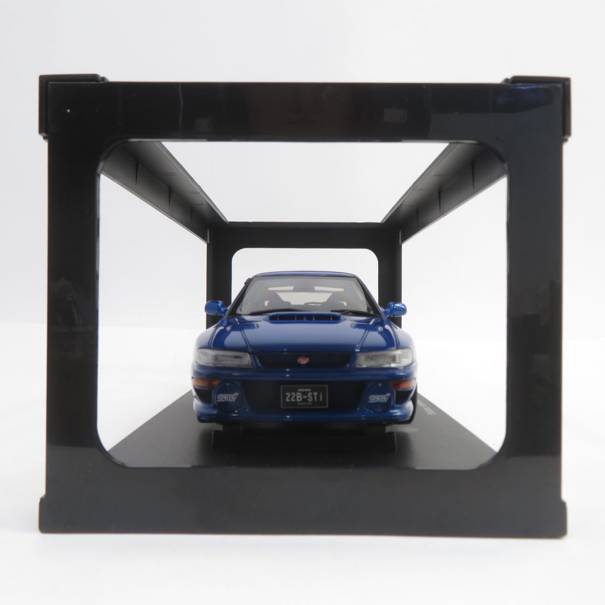 オートアート 1 18 スバル インプレッサ 22B STi バージョン ブルー ミニカー