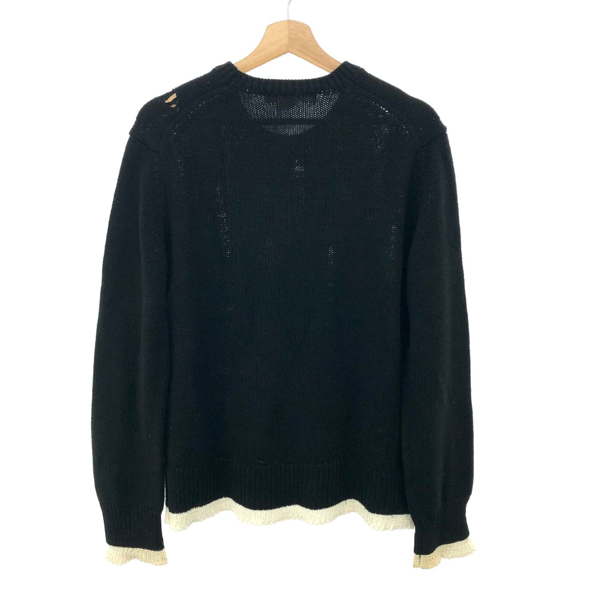 COMME des GARCONS SHIRT コムデギャルソンシャツ ダメージ加工ニット 