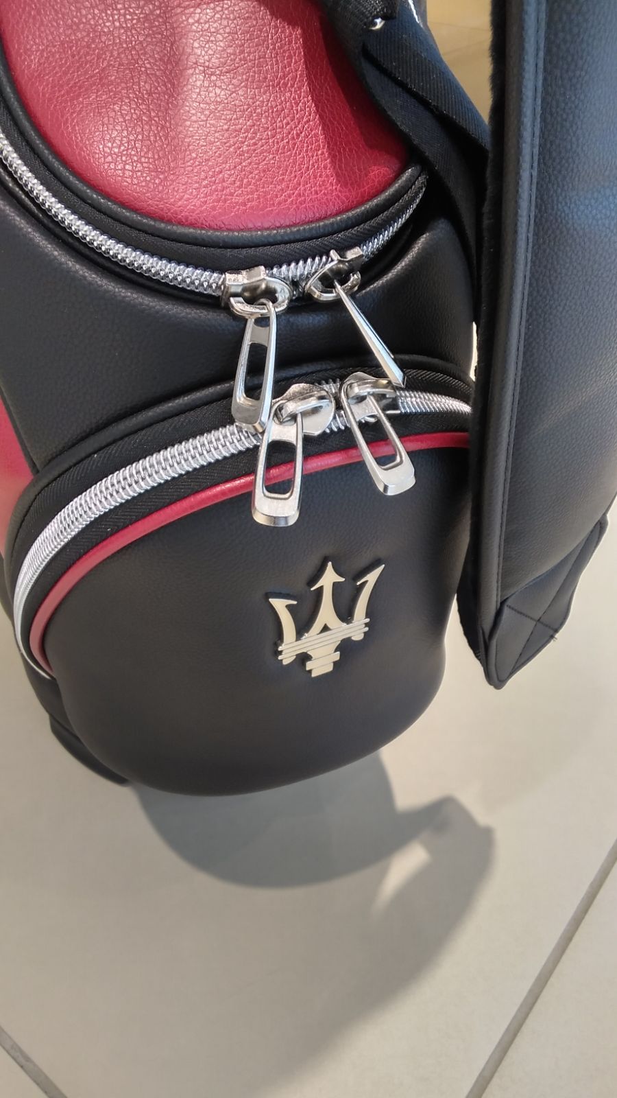 Maserati マセラティ 純正キャディバッグ ゴルフバッグ 未使用