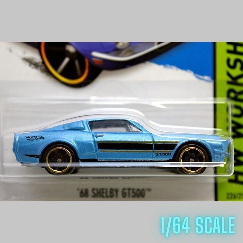 ホットウィール '68 シェルビー GT500 SHELBY HotWheels - ミニカー