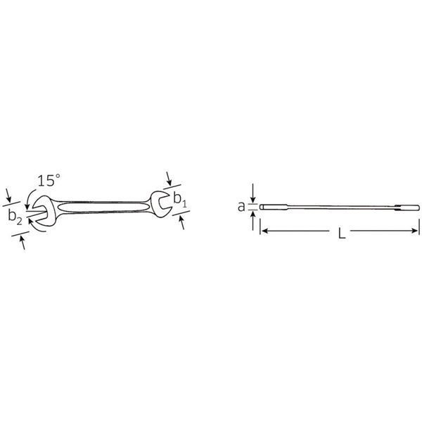 STAHLWILLE（スタビレー） 10A-9／16X5／8 両口スパナ （40 - メルカリ