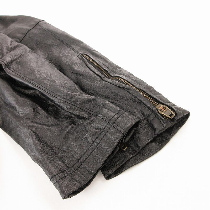 ジャックローズ Jackrose ライダースジャケット シングル 革