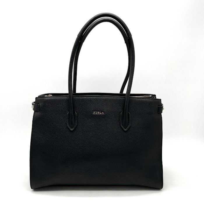FURLA フルラ ロゴ レザー トート バッグ eY0992A