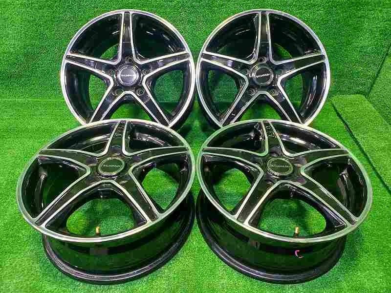 社外 バルミナ 15ｲﾝﾁ 6J 5穴 4本 114.3 53